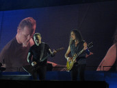 James & Kirk ( Metallica @ Foro Sol - Mexico 2009 )